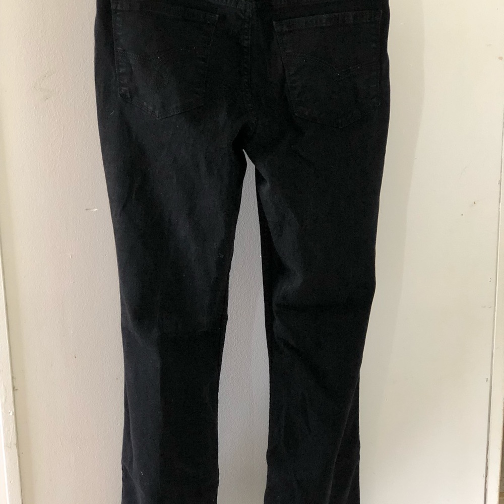 Women’s black denim pants